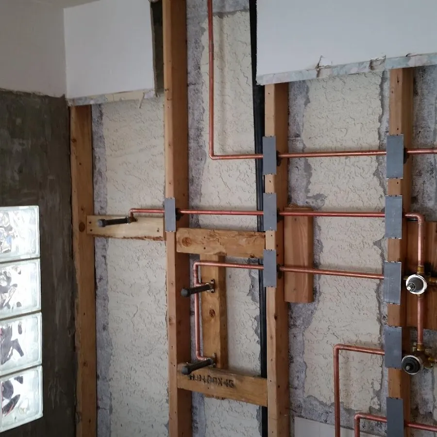 Copper pipe installation for Burst Pipe Repair in Lovejoy